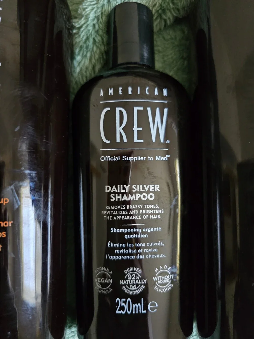 American Crew Mens Shampoo Bundle Power  Cleanser, Silver Shampoo, Daily Cleanse